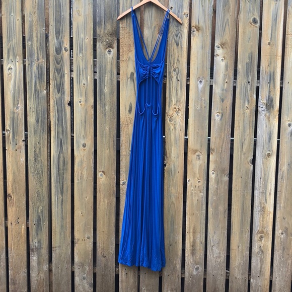 Backless blue Bebe - Picture 2 of 4